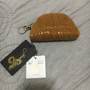 NWT Snakeskin Pattern Coin Purse